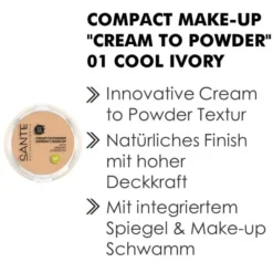 01 Cool Ivory - Fond De Teint Poudre... 6 01 Cool Ivory - Fond De Teint Poudre... -Magazinul Boutique 01 cool ivory fond de teint poudre compacte bio et vegan de sante naturkosmetik 2