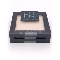 Maybelline 104 Soft Ivory - Poudre Ton Sur Ton FIT ME...