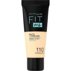 Maybelline 110 Porcelaine - Fond De Teint FIT ME...