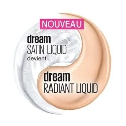 Maybelline 21 Beige Doré - Fond De Teint Soin Dream... -Magazinul Boutique 21 beige dore fond de teint soin dream radiant liquid de gemey maybelline 2
