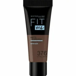 Maybelline 376 Chocolat - Fond De Teint FIT ME MATTE...