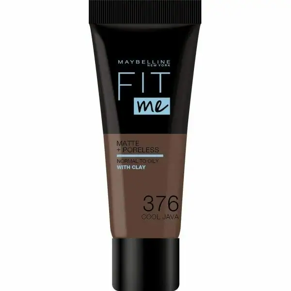 Maybelline 376 Chocolat - Fond De Teint FIT ME MATTE... 1 Maybelline 376 Chocolat - Fond De Teint FIT ME MATTE...
