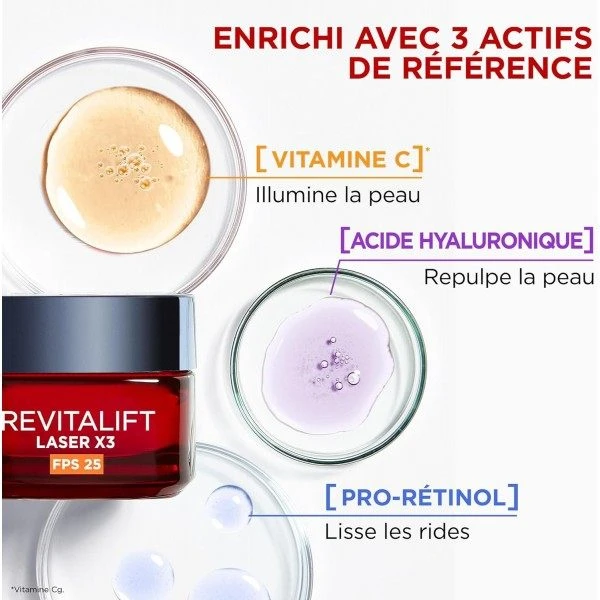 L'Oreal Crème De Jour Triple Action Avec... 2 L'Oreal Crème De Jour Triple Action Avec... – Image 2