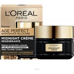 L'Oreal Crème De Nuit Régénérante Anti-Âge... -Magazinul Boutique creme de nuit regenerante anti age midnight age perfect renaissance cellulaire de loreal paris 4