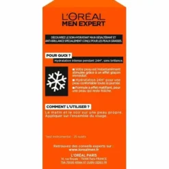 L'Oreal Gel Hydratant Maxi Désaltérant Pour Homme...