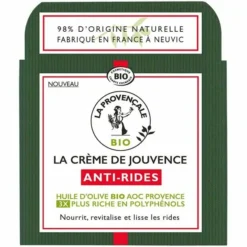 La Crème De Jouvence Anti-Rides Huile...