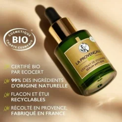 L’Extrait De Jouvence Sérum Anti-Âge Acide... -Magazinul Boutique lextrait de jouvence serum anti age acide hyaluronique et huile pulpe dolive bio feuilles dolivier bio de la provencale bio 2