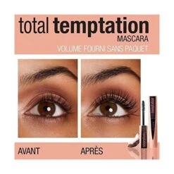 Maybelline Noir - Mascara Volume Total Temptation De... -Magazinul Boutique noir mascara volume total temptation de gemey maybelline 4