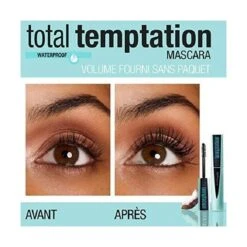 Maybelline Noir Waterproof - Mascara Volume Total... -Magazinul Boutique noir waterproof mascara volume total temptation de gemey maybelline 4