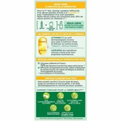 Garnier Sérum Crème 2-en-1 Hydratation & Éclat... -Magazinul Boutique serum creme 2 en 1 hydratation eclat enrichi en vitamine de garnier bio 2